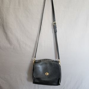 Coach Rambler's Legacy Leather Bag